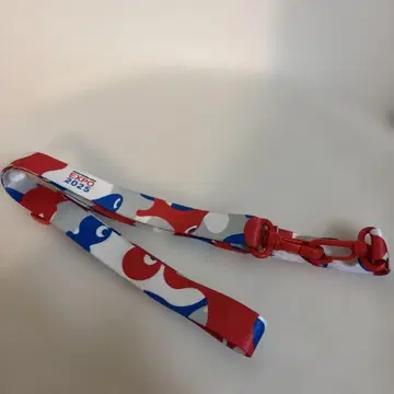 미야쿠미야쿠 스트랩 빨간색 메인 사원증 스트랩