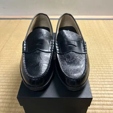 Kenford 블랙 가죽 로퍼