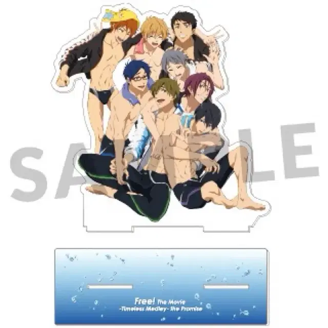 Free! 프리 TM 타임매들리 빅 아크릴 스탠드 굿즈