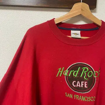 Hard Rock Cafe 레드 맨투맨