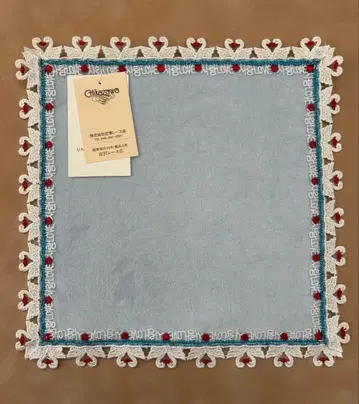 치카자와 레이스 유나이티드 애로우즈 손수건 LOVE 사랑