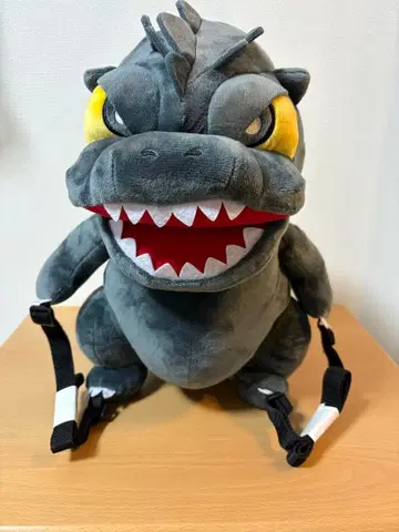 고질라 BIG 백팩 택 포함 미사용 새상품 에스케이재팬 봉제 인형