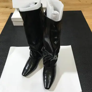 EVOL 플레어 와이드 샤프트 롱 부츠