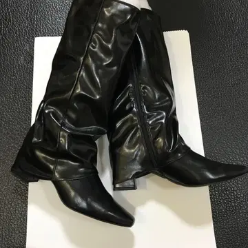 EVOL 플레어 와이드 샤프트 롱 부츠