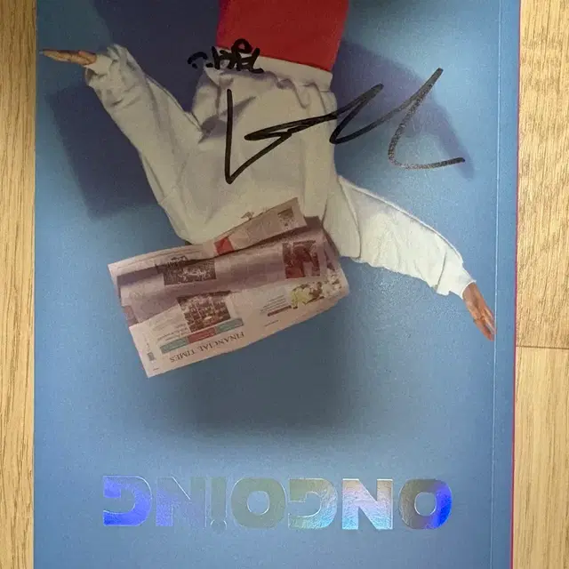 경서 ONGOING 앨범 친필 싸인