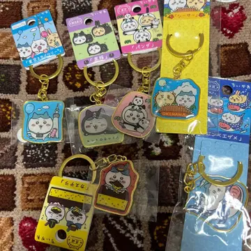 치이카와 (먼작귀) 하치와레 지역 한정 키링 6종
