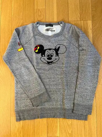 BLOC28 미키마우스 맨투맨 XS