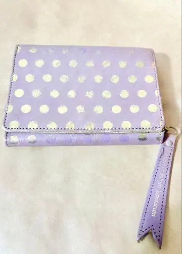 Miimu Cirsium japonicum 도트 접이식 지갑