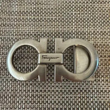 Ferragamo 실버 간치니 버클