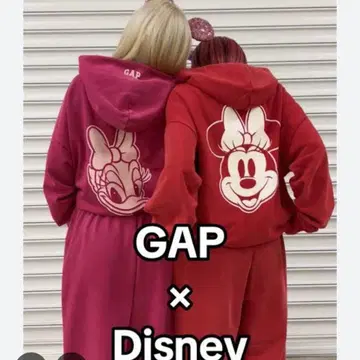 GAP 디즈니 오버 사이즈 후드티 배기 스웨트 팬츠 데이지