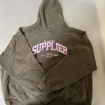[레어] supplier 후드티 XL 빈티지풍