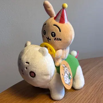 새상품 치이카와 랜드 삐뽀뽀 봉제 인형 토끼