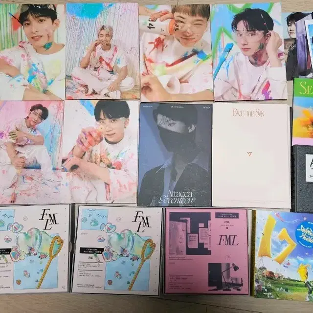 (급처)세븐틴 굿즈 팝니다 덤 많이 드려요