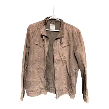 브라운 밀리터리 자켓 사이즈 L