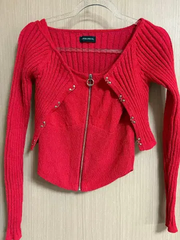 MAISON SPECIAL 탱크탑, 가디건 세트