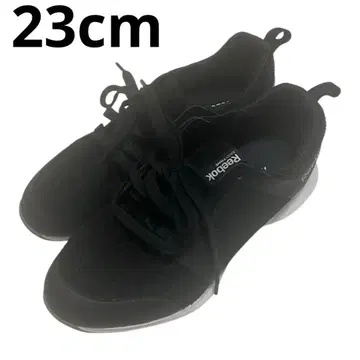 리복 스니커즈 블랙 23cm
