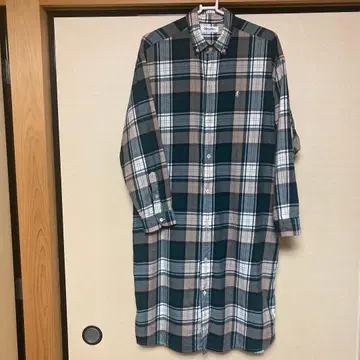 Gymphlex 체크 무늬 긴팔 셔츠