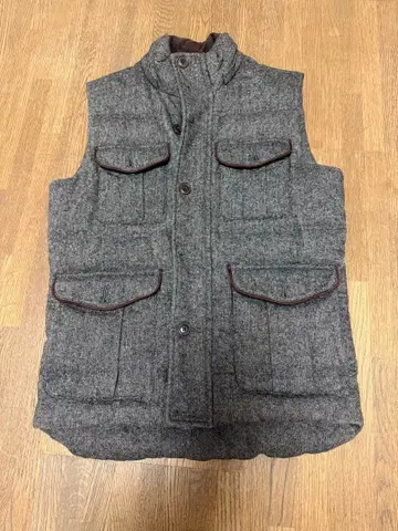 TOMMY HILFIGER 그레이 다운 베스트 M