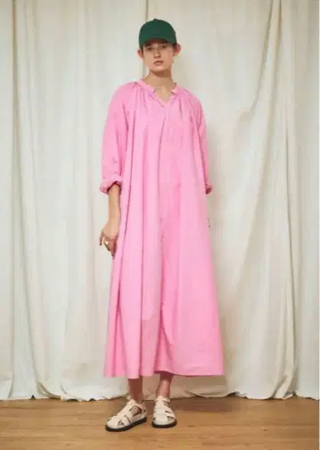 핑크 셔츠 원피스 사이즈 34