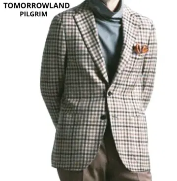 완판템 새상품급 투모로우랜드 필그림 캐시미어 싱글 3B 자켓
