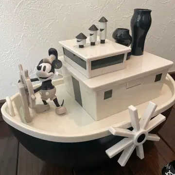 Disney 팝콘통 미키마우스 보트형 완구 스트랩 포함