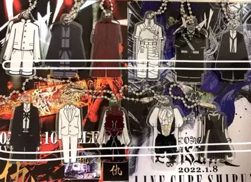 흠집 역대 의상 모티브 아크릴 키링 reiki 11종 세트