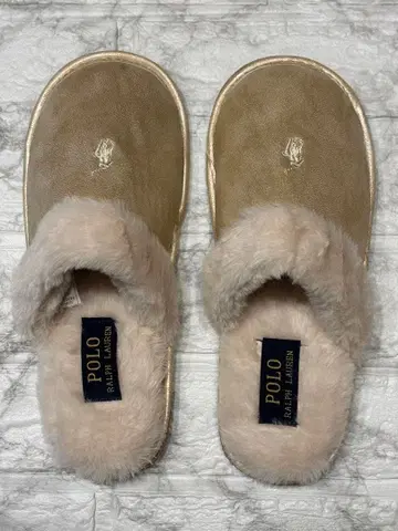 랄프 로렌 보아 슬리퍼 (실내화)