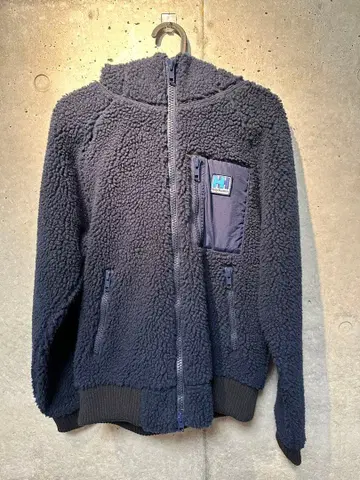 [ 새상품급 ] 헬리한센 HOE51964 보아 플리스 후드티 네이비