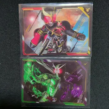 가면라이더 스크래치 카드다스 프로모 BOX 특전 쿠우가 더블