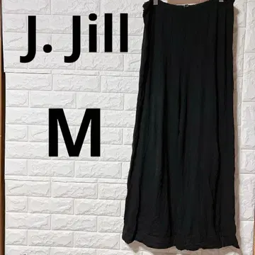 J. Jill [ M ] 블랙 와이드 팬츠