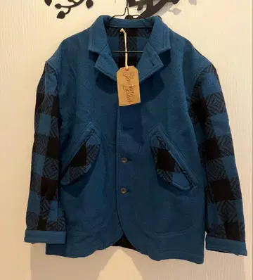 미사용 새상품 텐더 로인 멜톤 CPO 자켓 버팔로 체크