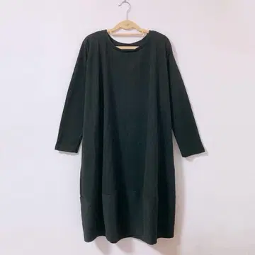 fu-ai drug store 트레이닝복 롱 원피스 포켓 부착