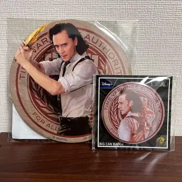 MARVEL LOKI 로키 BIG 캔뱃지 빅 캔뱃지 톰 히들스턴