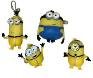 미니언즈 마스코트 키링 4개 세트