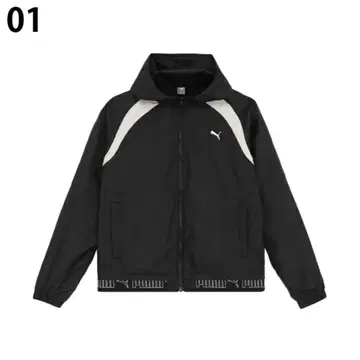 PUMA 여성용 윈드브레이커 상하의 세트