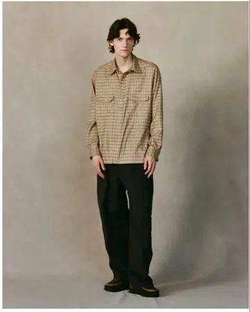 NICENESS SILK FLANNEL HUNTING SHIRT