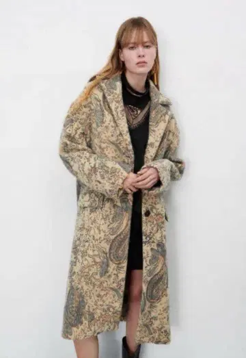 정가 25990엔 ZARA 자라 LIMITED EDITION 롱 코트