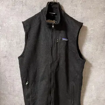 파타고니아 Patagonia 베스트 플리스 기업 자수 블랙