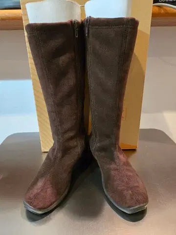 미사용 새상품 아르코페디코 롱 부츠 브라운 35(23.0cm)