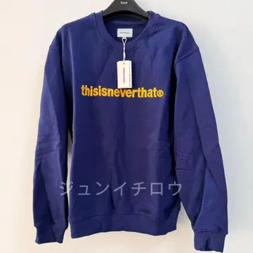 thisisneverthat 네이비 맨투맨