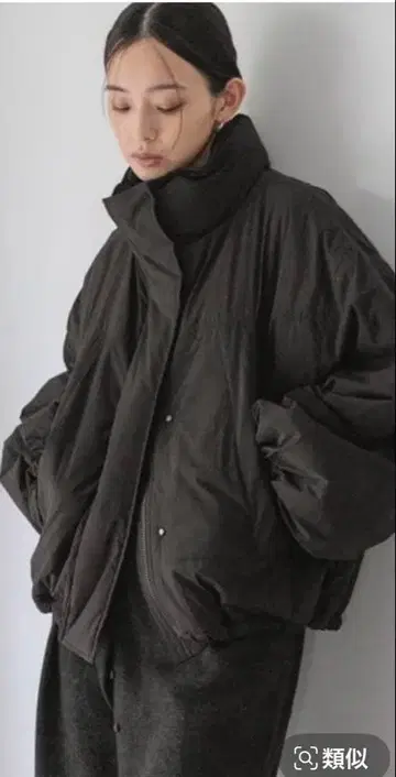 LOWRYS FARM 몬스터 숏코트 블랙