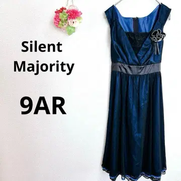 a6125 사일런트 메이저리티 슬리브리스 원피스 레이스 9AR