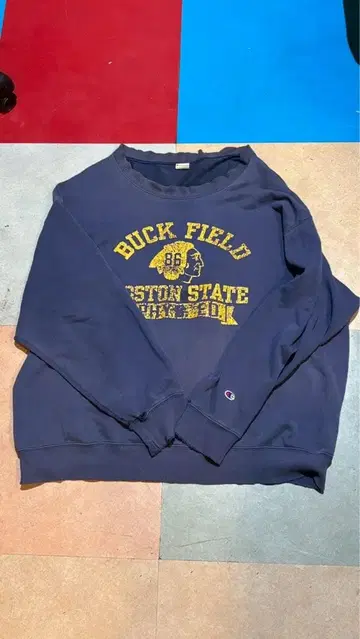 Champion 네이비 맨투맨 트레이닝복 xxl