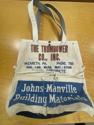 데님 두꺼운 원단 토트백