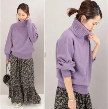 FRAMeWORK 프레임워크 여성용 터틀넥 니트