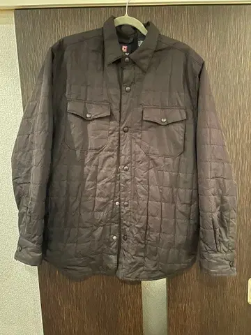 CHAPS 퀼팅 자켓 M 다크 브라운