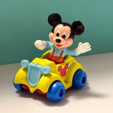 Disney ARCO 빈티지 미키마우스 피규어 포함 미니카