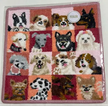 FEILER 페이러 새상품 룩!마이도그 손수건 완판템