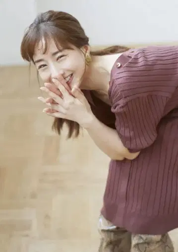 SNIDEL 프론트 버튼 니트 원피스