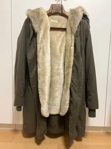 [ 새상품급 ] 렙심 LEPSIM 모즈 코트 보아 여성용 M 사이즈